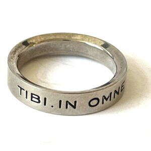 Marc Jacobs Tibi. in Omne Tempus Band Ring Size 6.5 Love Friendship Anniversary